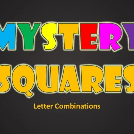 Mystery Squares — activity preview